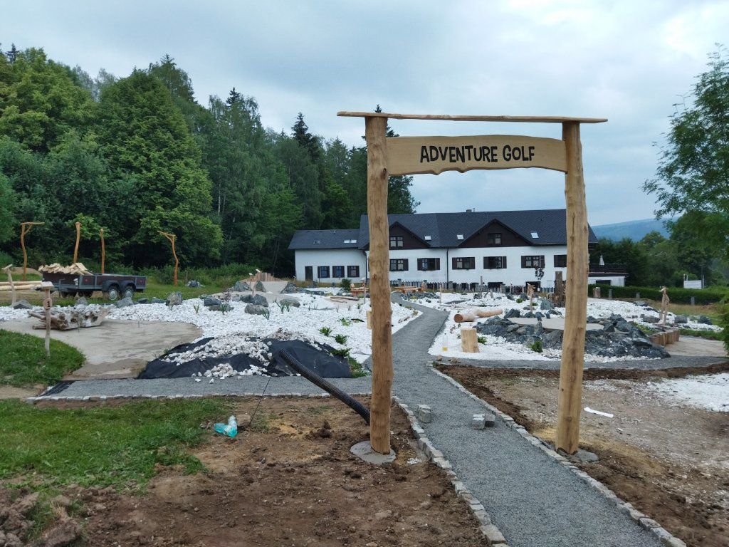 Akátová brána použití zahrada areál