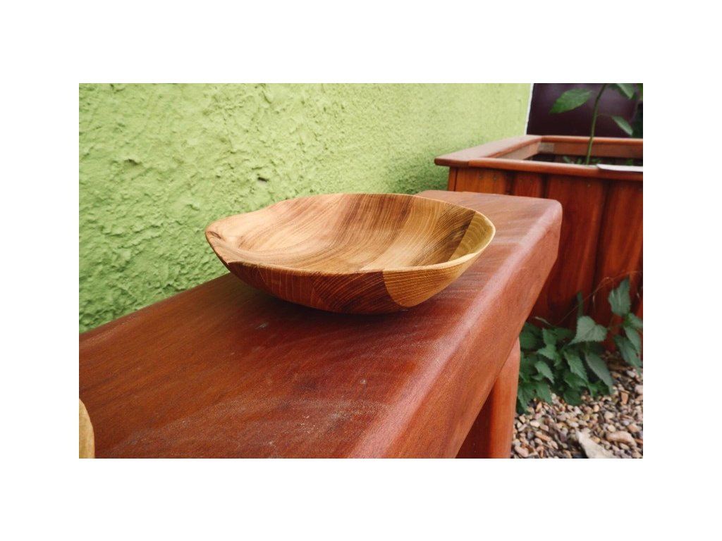 Akátová miska použití interiér