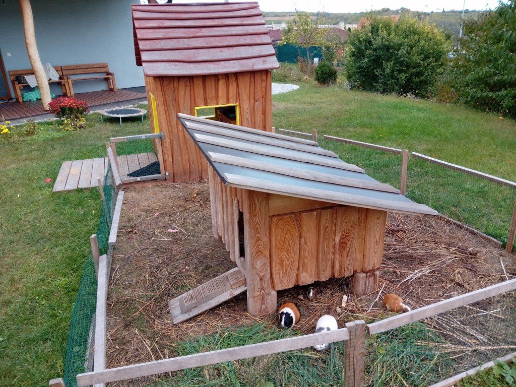 Dětský domeček akát použití zahrada hřiště