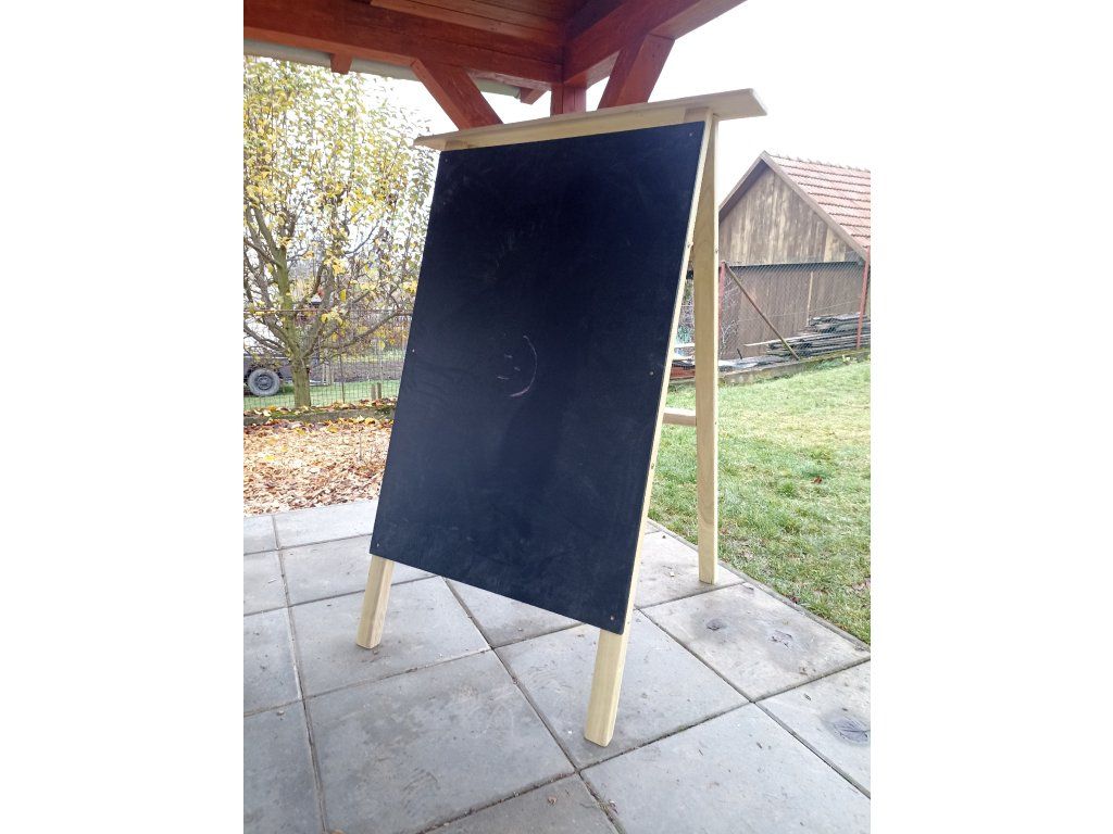 Akátová tabule na kreslení venkovní