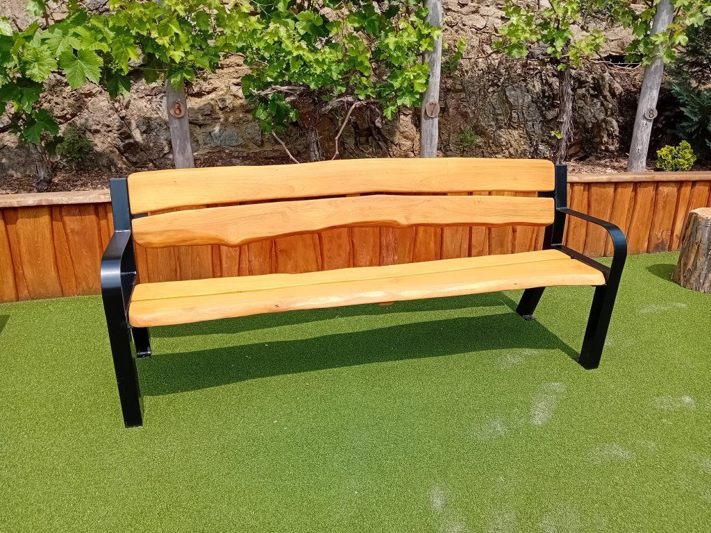 Zámecká lavice použití park město