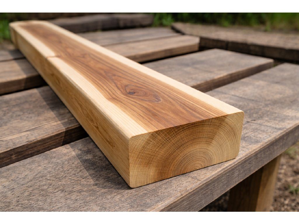 Akátový hoblovaný profil