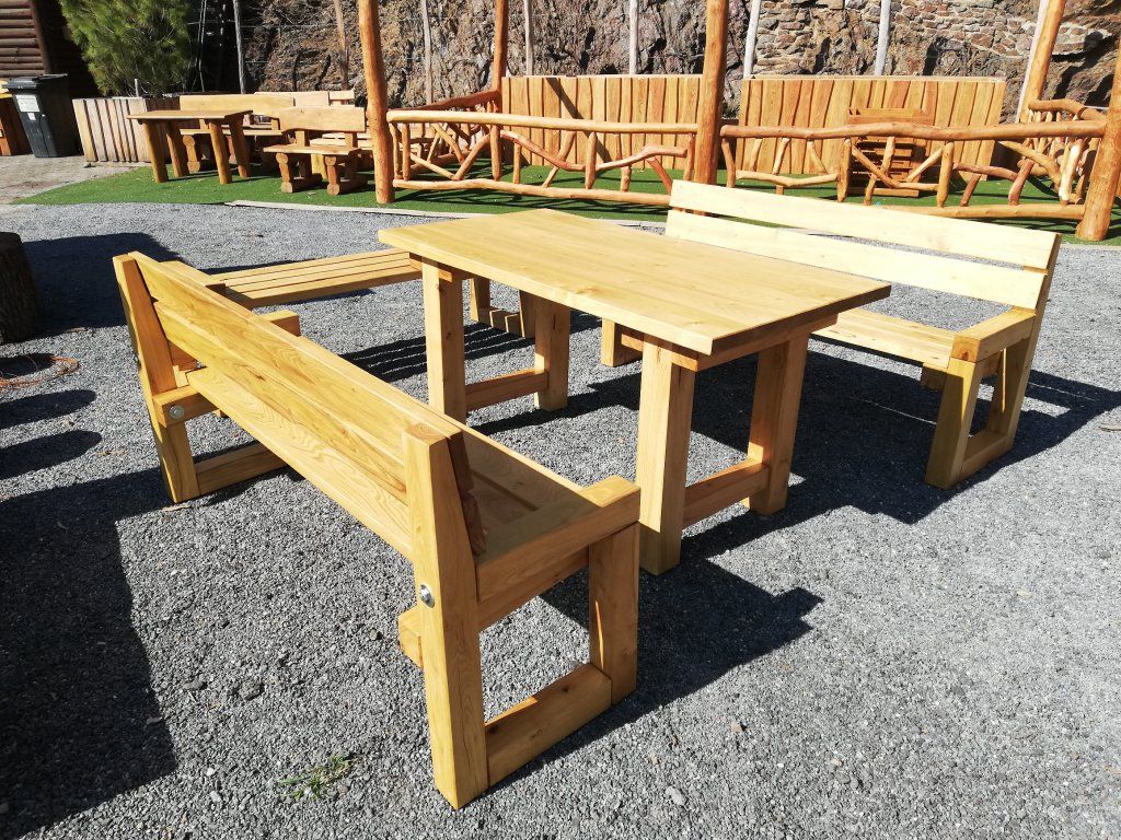 Akátový parkový set masiv