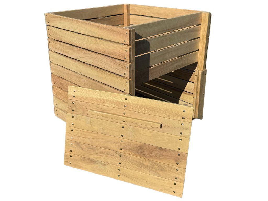 Akátový kompostér použití zahrada