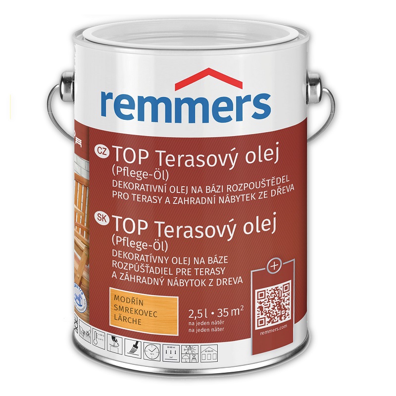 Terasový olej na akátové dřevo